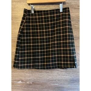 Brandy Melville Mini Skirt Plaid Size XS Fall Preppy